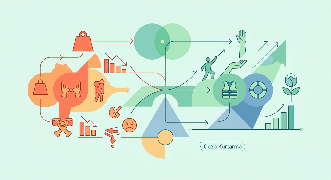 Ceza Kurtarma infografik: Backlink Analizi kapsamında kavramsal diyagram