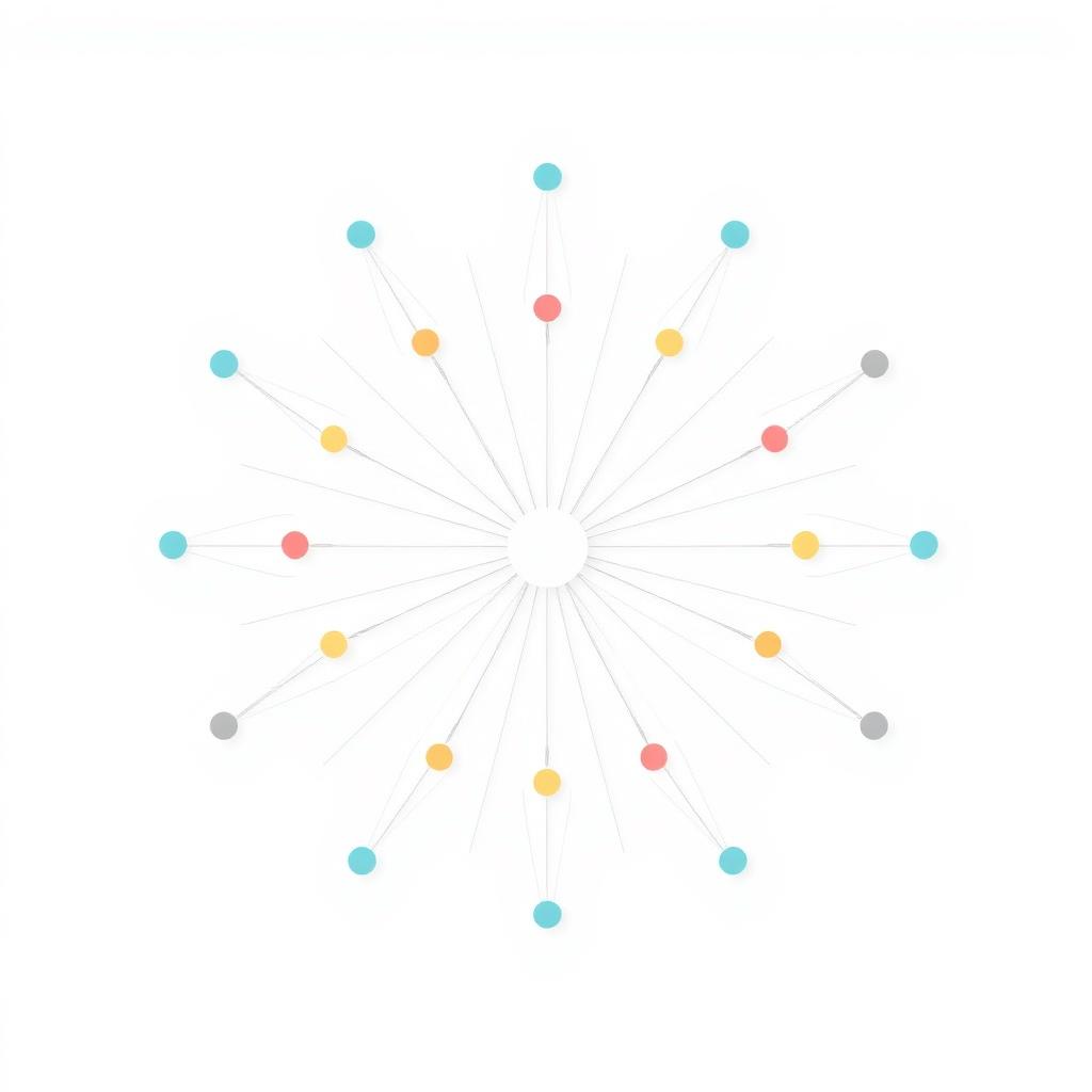 LLM SEO infografik: kavramsal diyagram