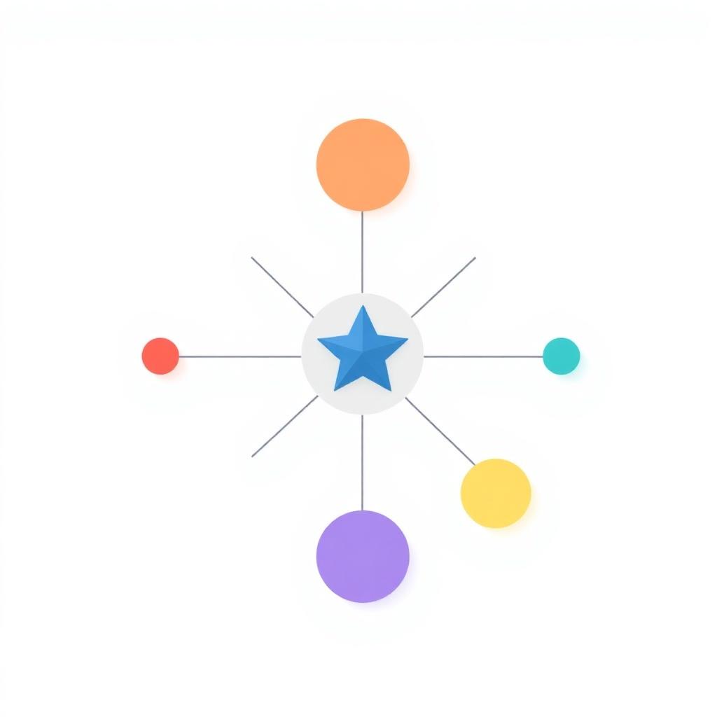 Perplexity SEO infografik: kavramsal diyagram